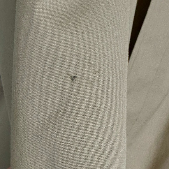 VINTAGE TRENCH COAT by Outerwear from Sears Mens Sz 42 LINER - Tan - Picture 14 of 15